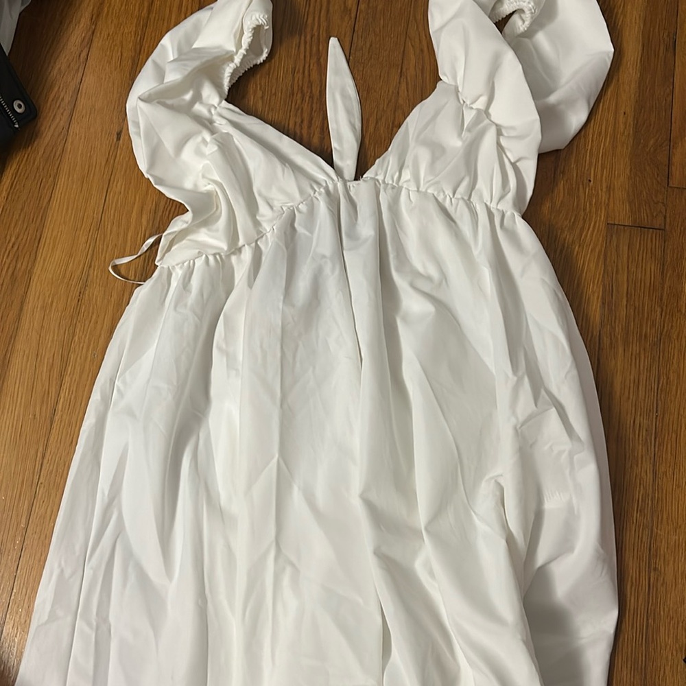 White SHEIN dress